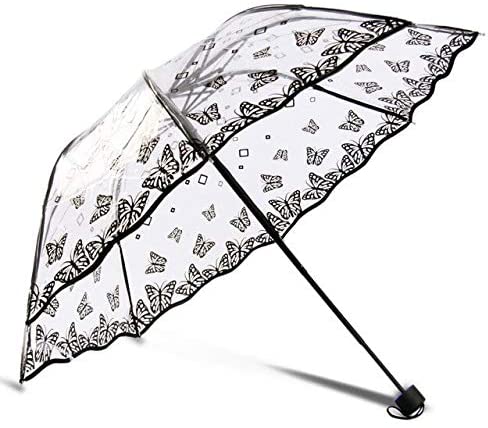 paraguas con mariposas moda